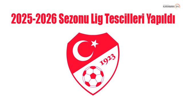 TFF'den 2025-2026 Sezonu Lig Tescil Kararları
