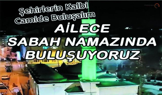 Sabah Namazı Buluşması Yunus Emre Camii'nde