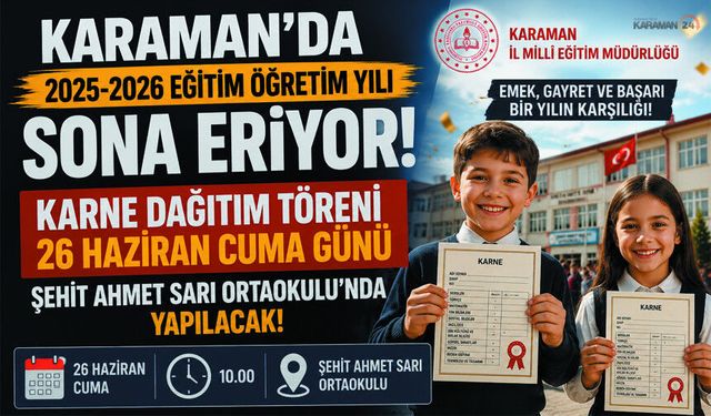 Yarın Binlerce Öğrenci Yaz Tatiline Merhaba Diyecek