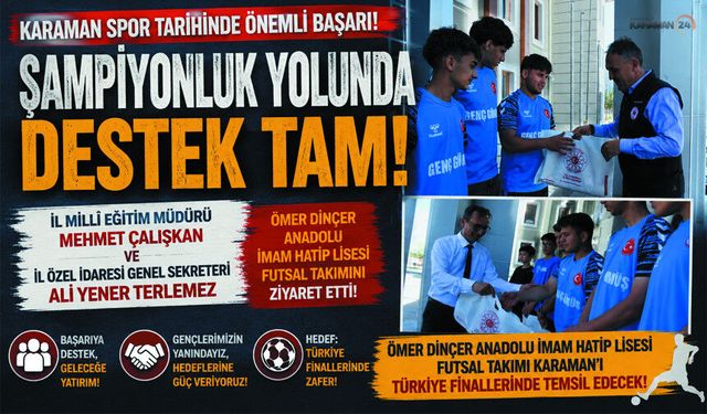 Karaman Spor Tarihine Geçtiler Futsalda Finaldeyiz