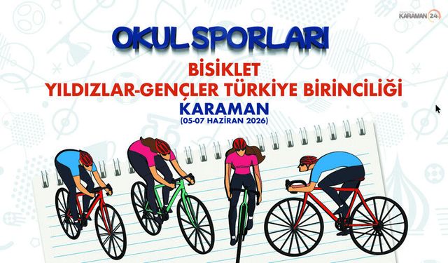 Bisiklet Türkiye Birinciliği Karaman'da belli olacak