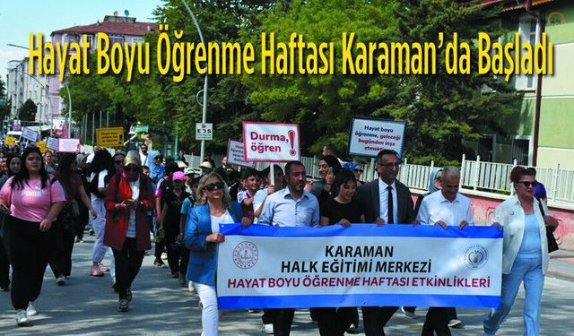Hayat Boyu Öğrenme Haftası Renkli Etkinliklerle Başladı