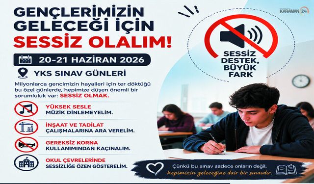 YKS Öncesi Sessizlik: Gençlerin Geleceği İçin SESSİZLİK