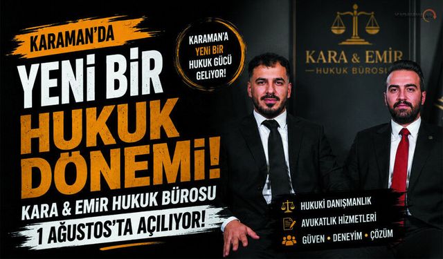 Karaman'da Genç Avukatlardan Güç Birliği