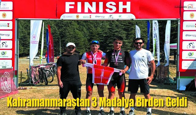 Karamanlı Pedallar Kahramanmaraş’ta Fırtına Gibi Esti!