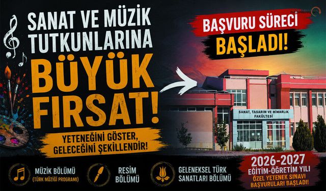 KMÜ'de Kapılar Açılıyor! Başvurular İçin Geri Sayım Başladı