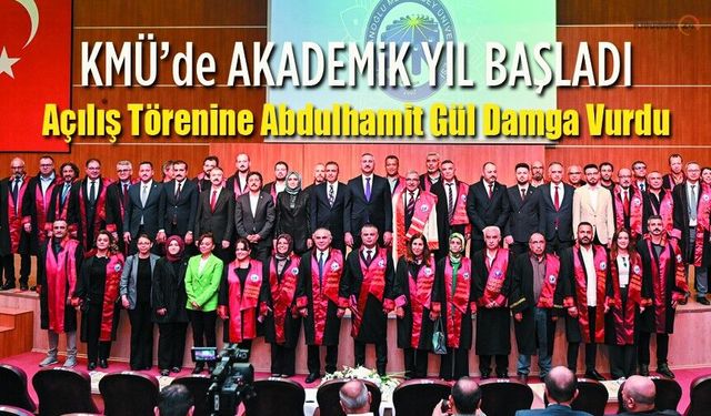 Açılış Törenine Abdulhamit Gül Damga Vurdu