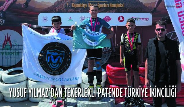 Yusuf Tekerlekli Patende Türkiye İkincisi oldu