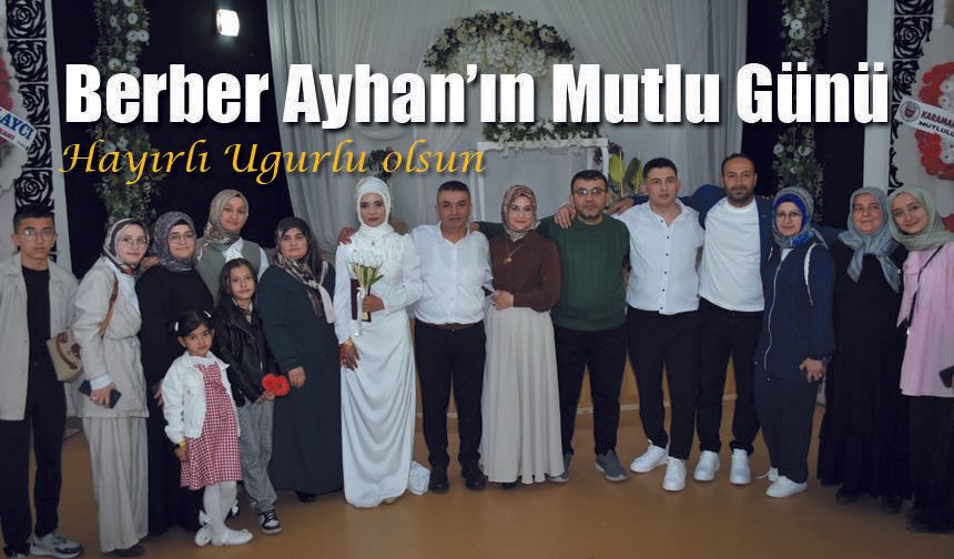 Berber Ayhan Dünyaevine Girdi