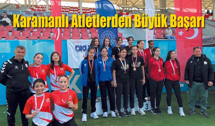 Karamanlı Atletlerden Büyük başarı