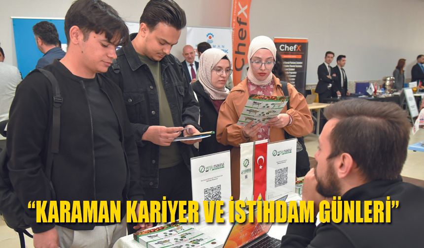 Karaman Kariyer ve İstihdam Günleri