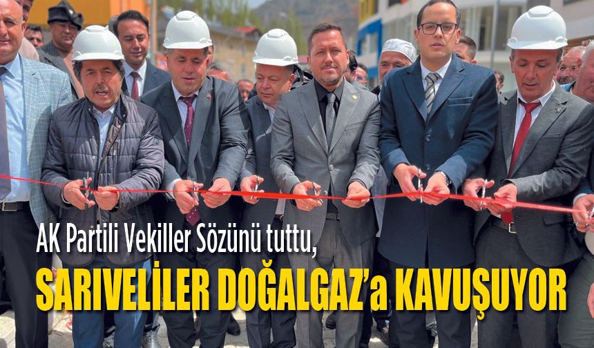 Sarıveliler'e Doğalgaz için 35 milyonluk yatırım