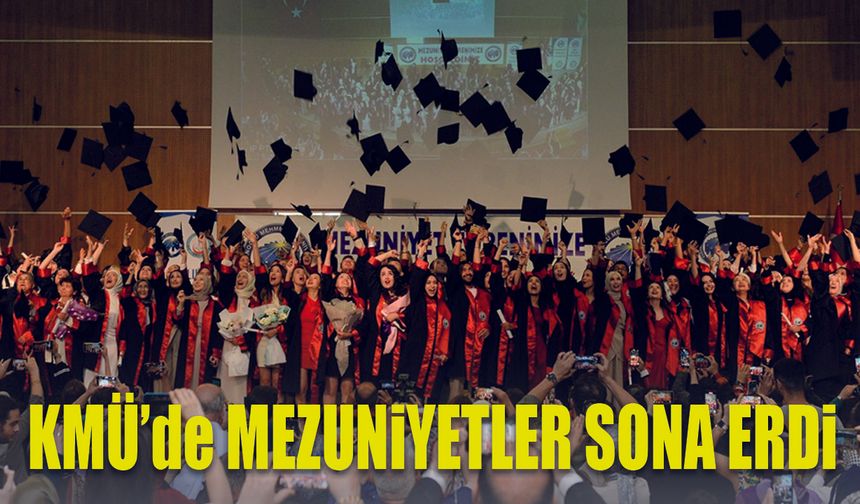 KMÜ’de son Mezuniyet Sağlık Bilimleri Fakültesi Öğrencilerinden