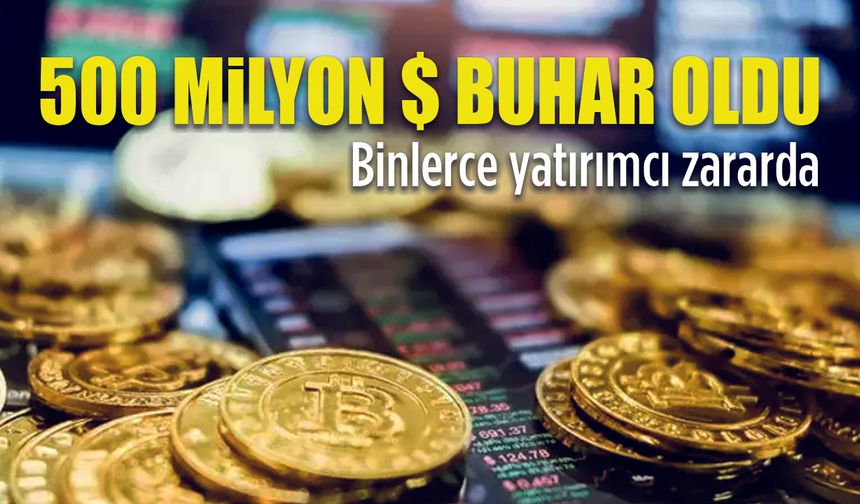 Binlerce Yatırımcının parası buhar oldu