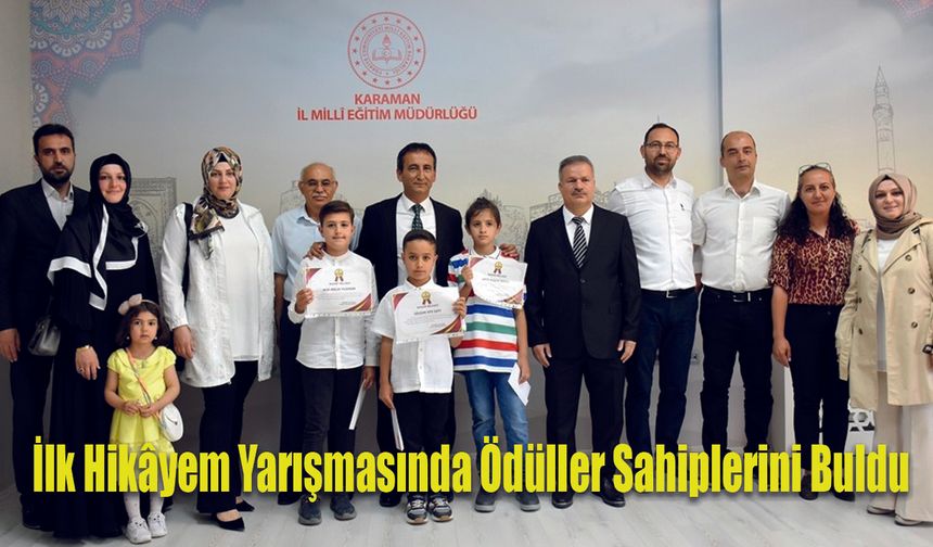 İlk Hikâyem Yarışmasında Ödüller Sahiplerini Buldu