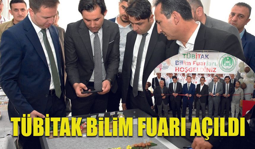 Karaman’da TÜBİTAK 4006 Bilim Fuarları Kapılarını Açtı