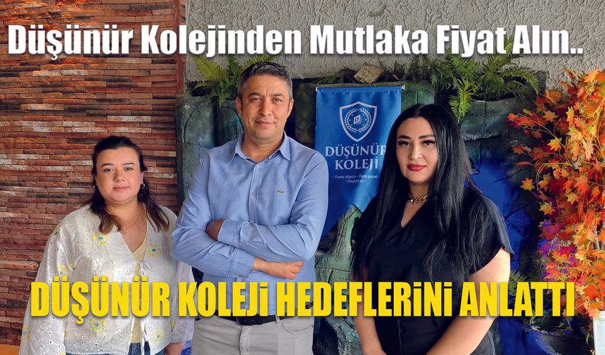 Düşünür Kolejinden Güçlü Başlangıç