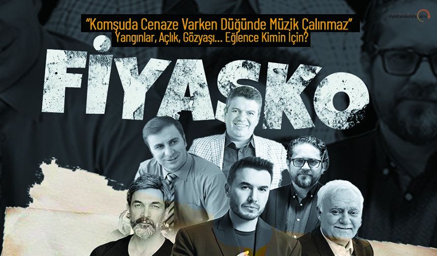 Şehitler ve Yangınlar devam ederken vur patlasın çal oynasın!