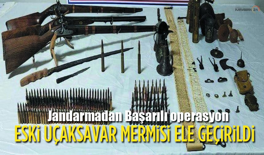 JASAT Tarihi eser operasyonu yaptı