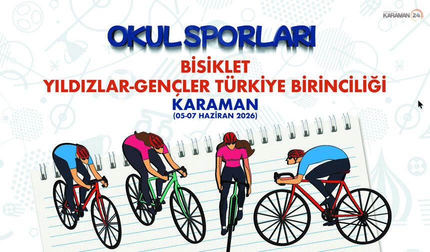 Bisiklet Türkiye Birinciliği Karaman'da belli olacak