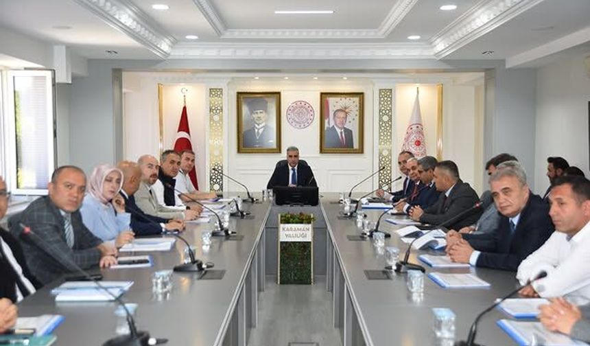 Karaman'da TAMP Kapsamında Yerel Düzey Tatbikatı Gerçekleştirildi