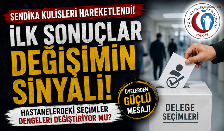 Öz Sağlık-İş’te Değişim: Delegelerin Tercihi Dikkat Çekti
