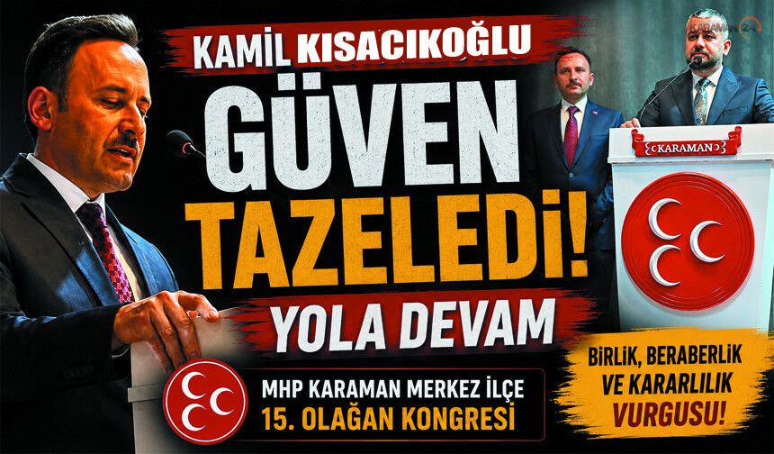 Kamil Kısacıklıoğlu Güven Tazeledi, Merkez ilçede Tamam