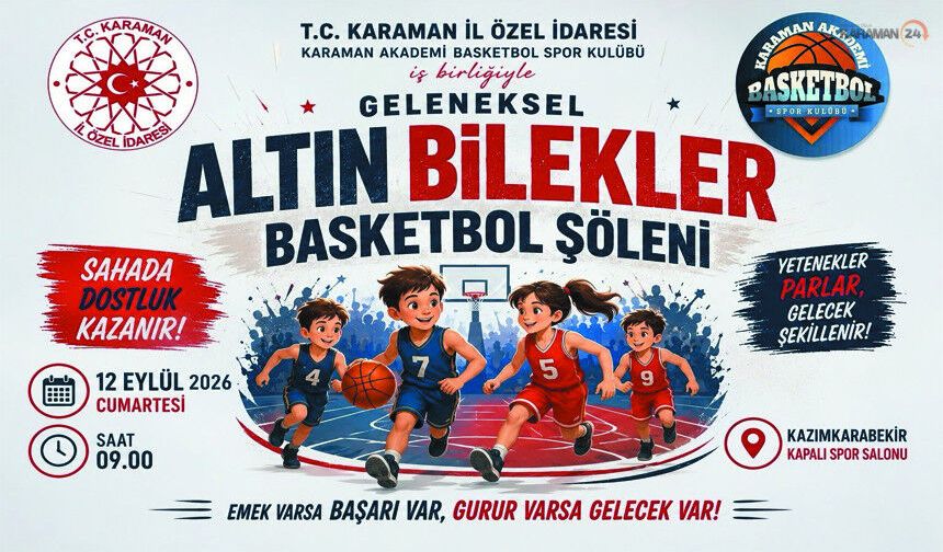 Altın Bilekler Basketbol Şöleni İçin Geri Sayım Başladı