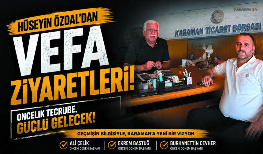Özdal’dan Alkış Toplayan Vefa Ziyareti