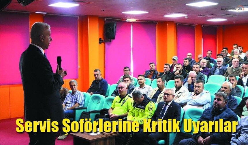 Yeni Eğitim Yılı Öncesi Servis Şoförlerine Kritik Uyarılar