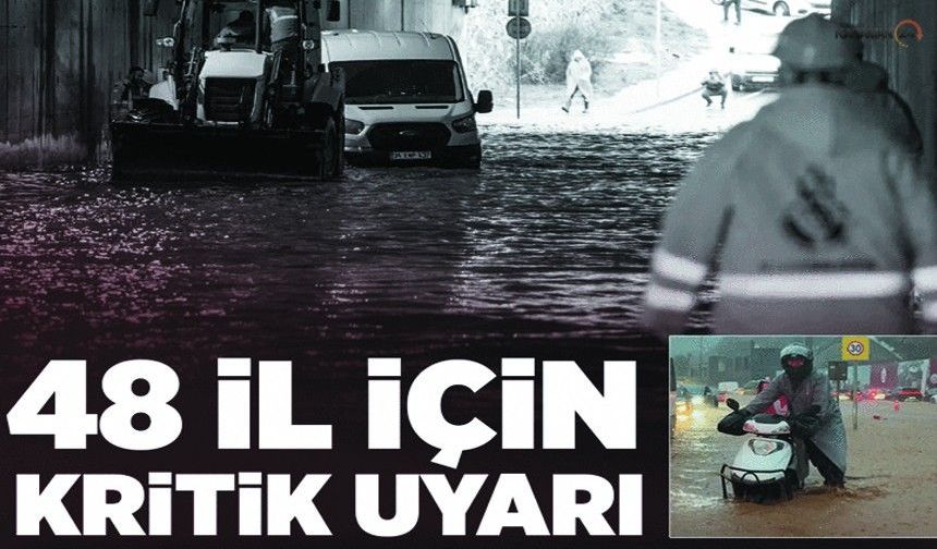Kritik Uyarı! Şiddetli Yağışlar Bir Hafta Daha Sürecek