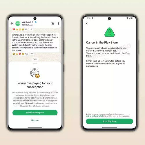 WhatsApp'tan Kullanıcılara Yeni Abonelik Seçeneği Duyurusu