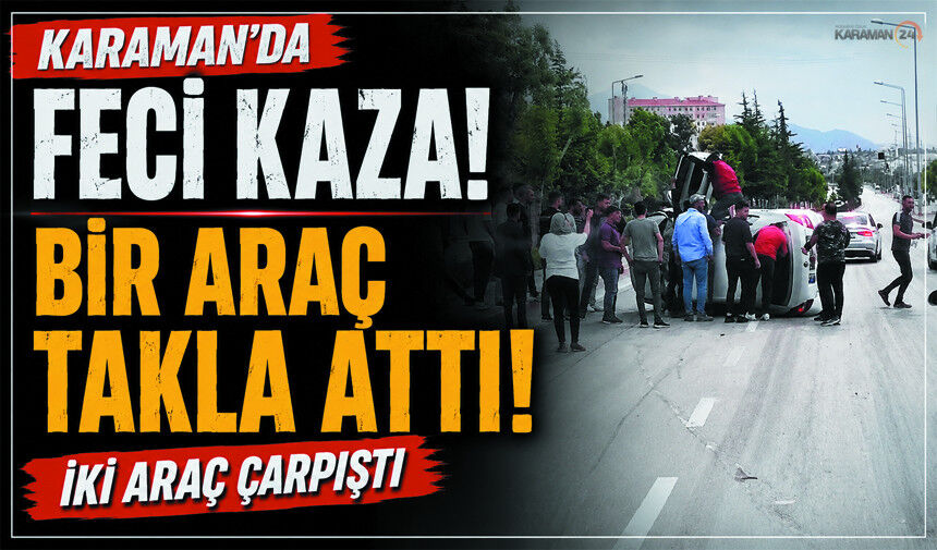 Araç Takla Attı, Vatandaşlar Yaralılar İçin Seferber Oldu