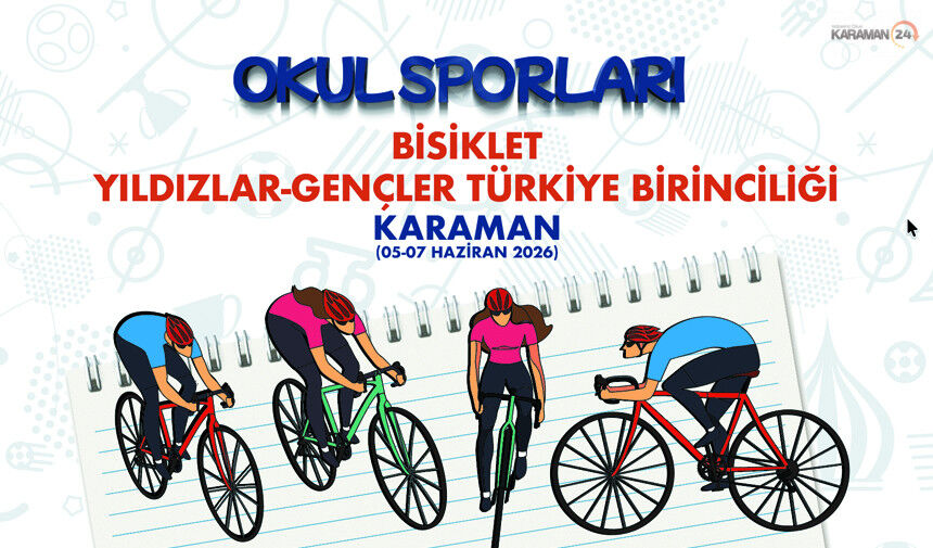 Bisiklet Türkiye Birinciliği Karaman'da belli olacak