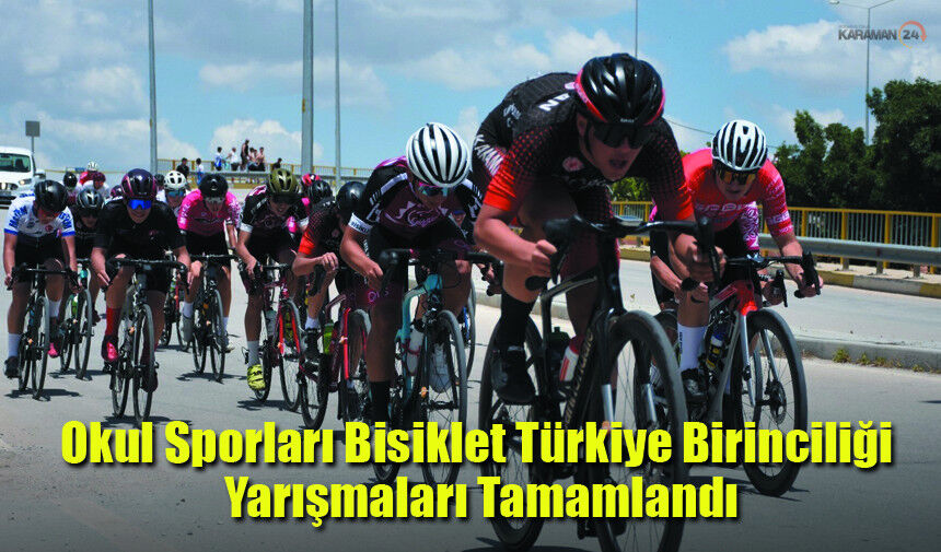 Karaman’da Bisiklet Şampiyonası Sona Erdi