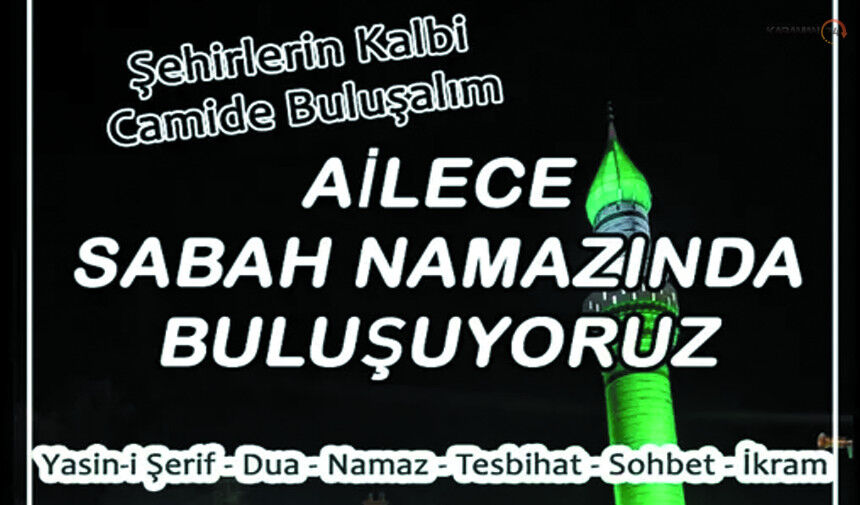 Müftülükten Ailece Sabah Namazına Davet
