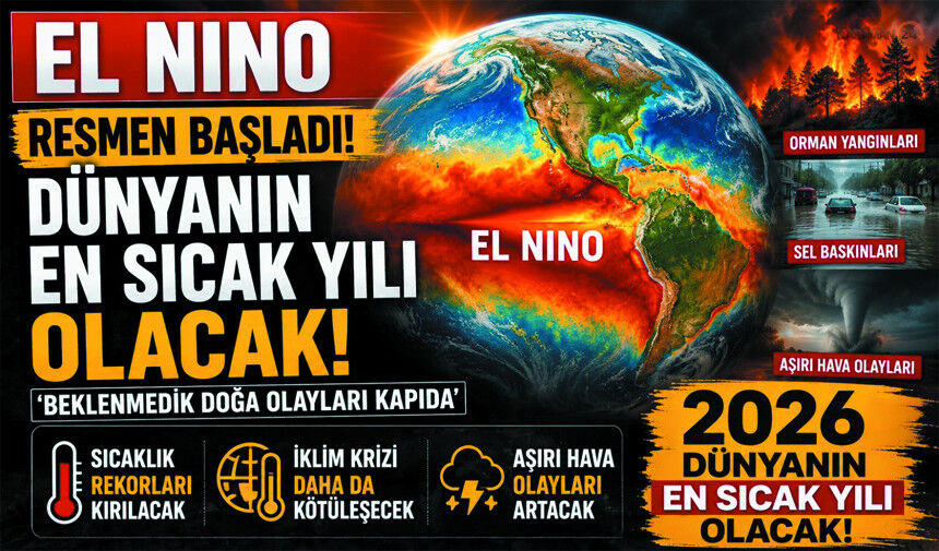 El Nino Alarmı: Uzmanlar Uyardı, Rekor Sıcaklıklar