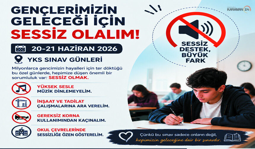 YKS Öncesi Sessizlik: Gençlerin Geleceği İçin SESSİZLİK