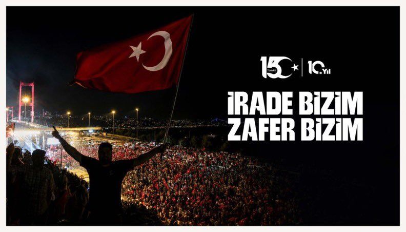 15 Temmuz Milli Birlik ve Beraberlik Günü Anılıyor