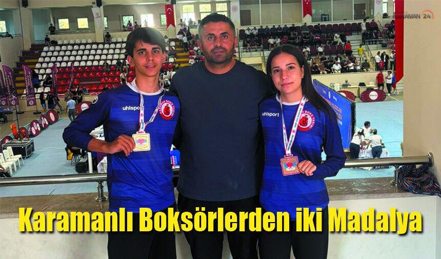 Karamanlı Boksörlerden Türkiye Şampiyonası'nda Büyük Başarı!