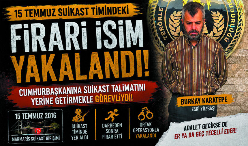 10 Yıllık Firar Sona Erdi! FETÖCÜ HAİN YAKALANDI