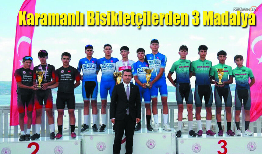 Karamanlı Bisikletçiler Şampiyonadan Madalyalarla Döndü