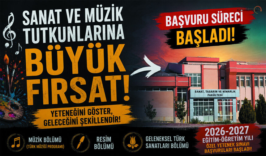 KMÜ'de Kapılar Açılıyor! Başvurular İçin Geri Sayım Başladı