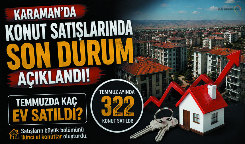 Karaman’da Konut Satışlarında Son Durum