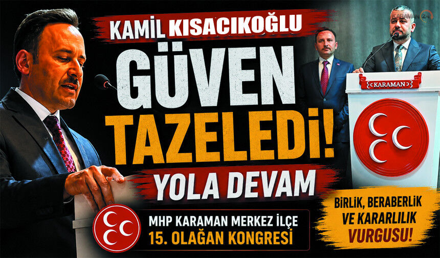 Kamil Kısacıklıoğlu Güven Tazeledi, Merkez ilçede Tamam