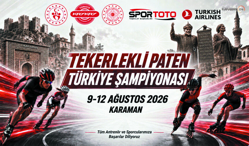 Türkiye’nin En Hızlı Patencileri Karaman’da Yarışacak!