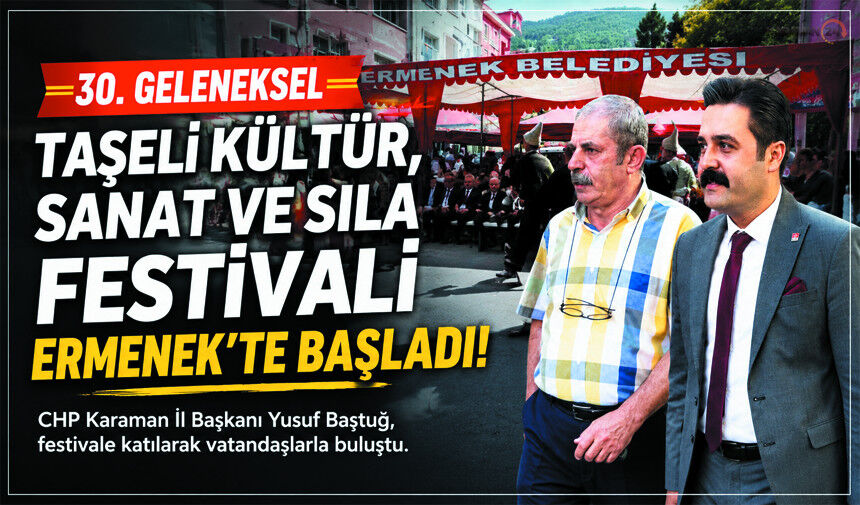 CHP İl Başkanı Yusuf Baştuğ Sıla Festivaline katıldı