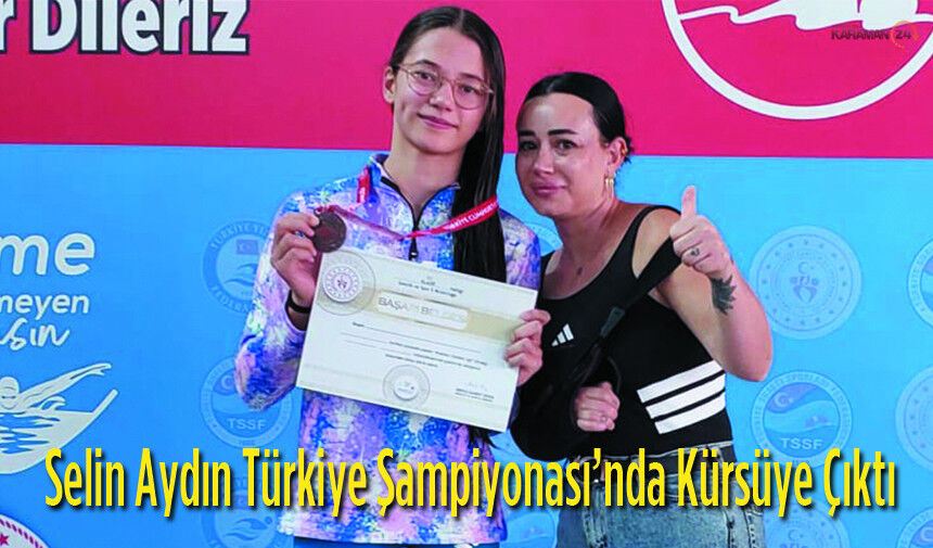 Karamanlı Selin Aydın Türkiye Şampiyonası’nda Kürsüye Çıktı
