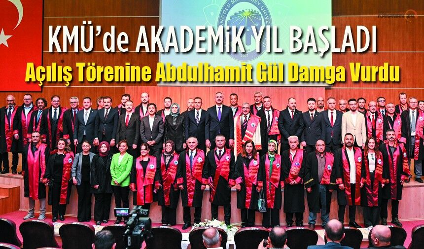 Açılış Törenine Abdulhamit Gül Damga Vurdu