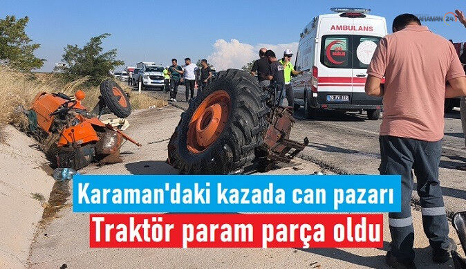 Konya yolunda feci kaza!